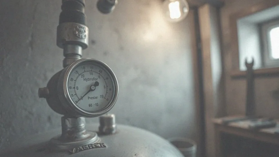 Jakie czynniki mogą wpływać na spadek ciśnienia w hydroforze?