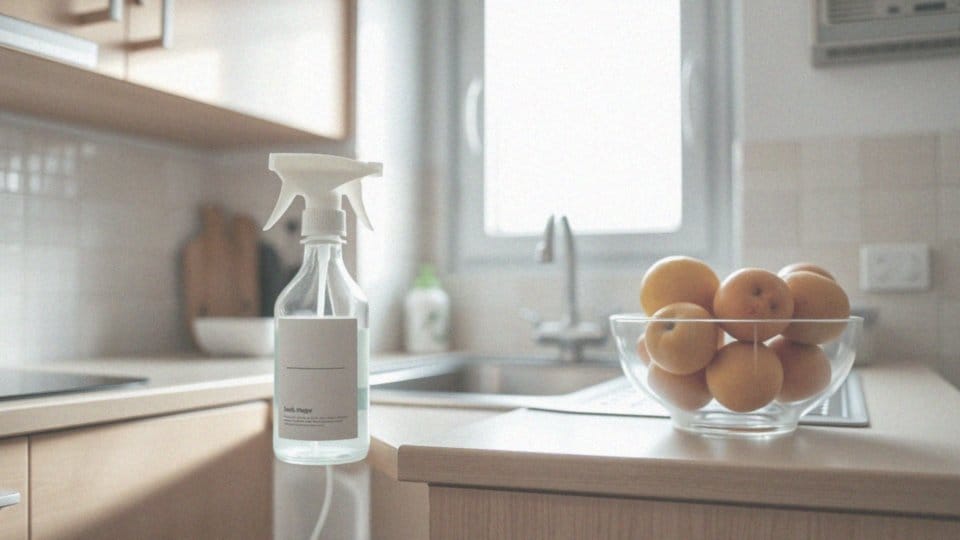 Gdzie należy stosować spray na muszki owocówki?