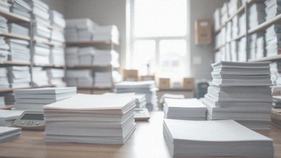 Jakie są różne gramatury papieru A4?