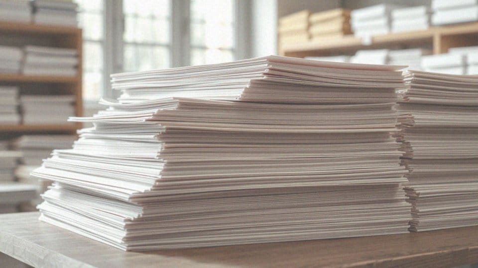 Czy ryza papieru może mieć inną ilość kartek?