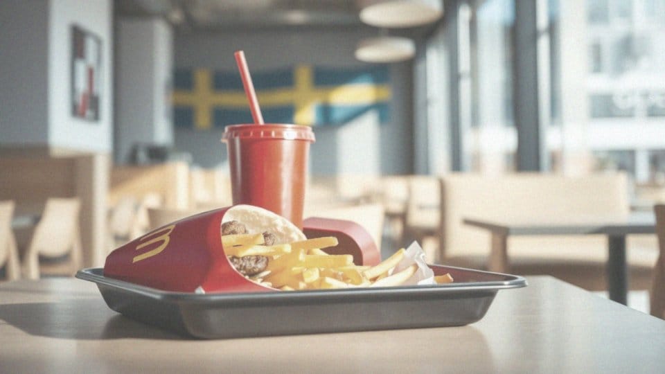 Co kosztuje zestaw w McDonald’s w Szwecji?