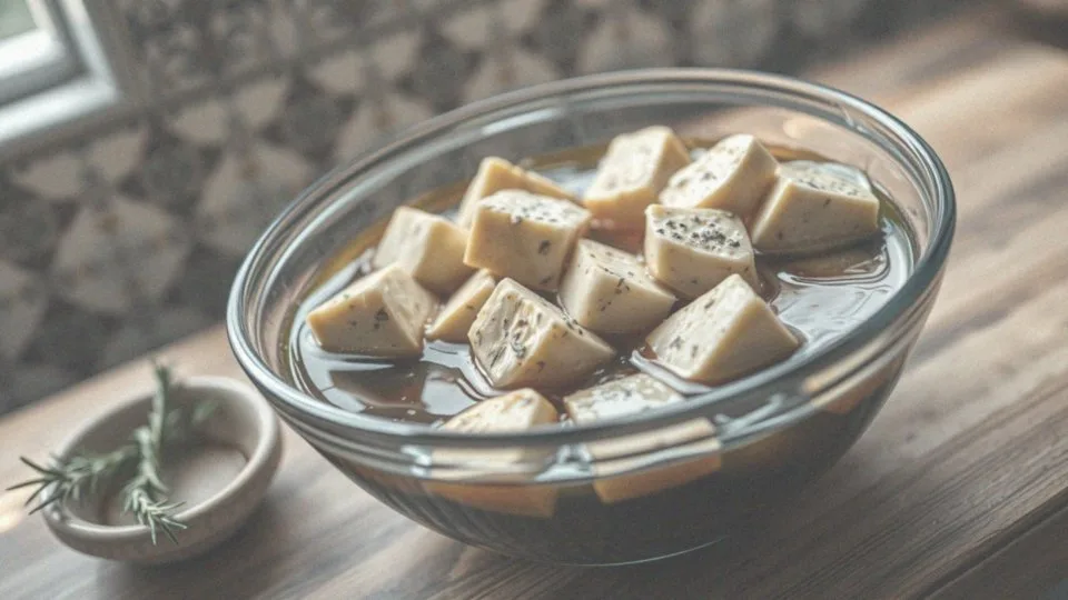 Jak maratować tofu przed gotowaniem?