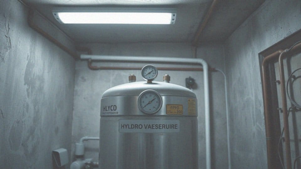 Jak kontrolować ciśnienie w hydroforze 200l?