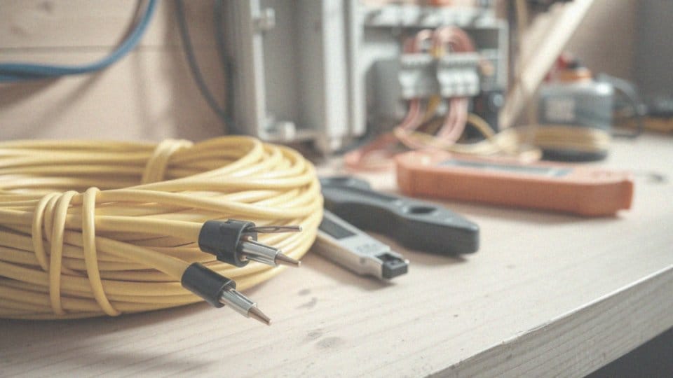 Jakie parametry musi spełniać kabel instalacyjny do halogenów?