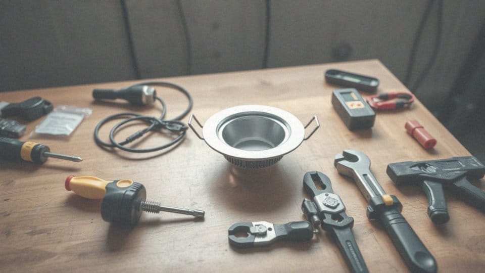 Jakie narzędzia są potrzebne do instalacji halogenów LED?
