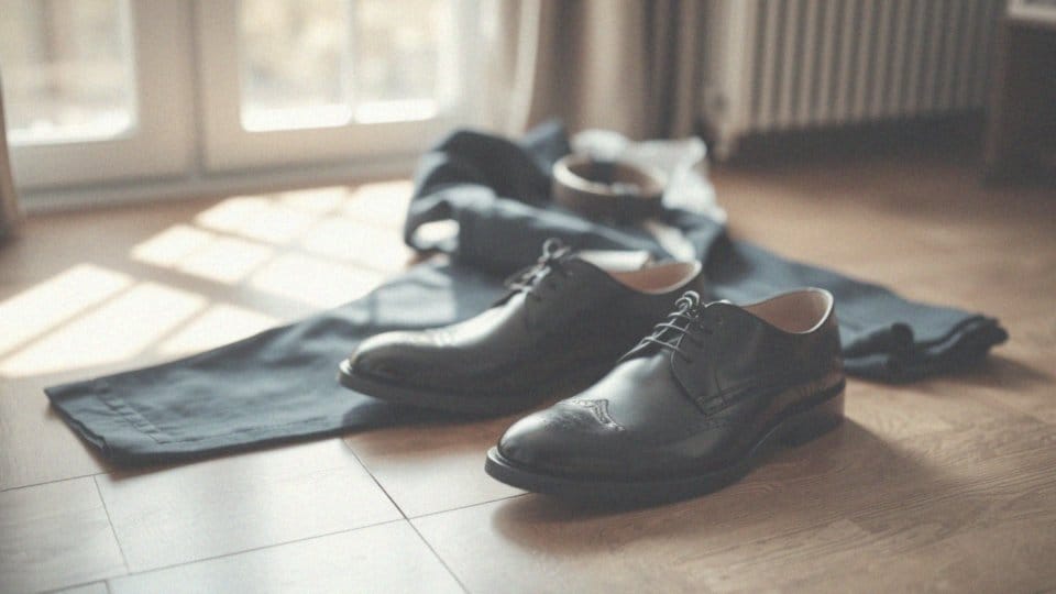 Brązowe buty do granatowego garnituru – styl i elegancja w każdej okazji