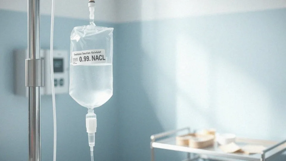 NaCl 0,9% kroplówka – zastosowanie i dawkowanie soli fizjologicznej